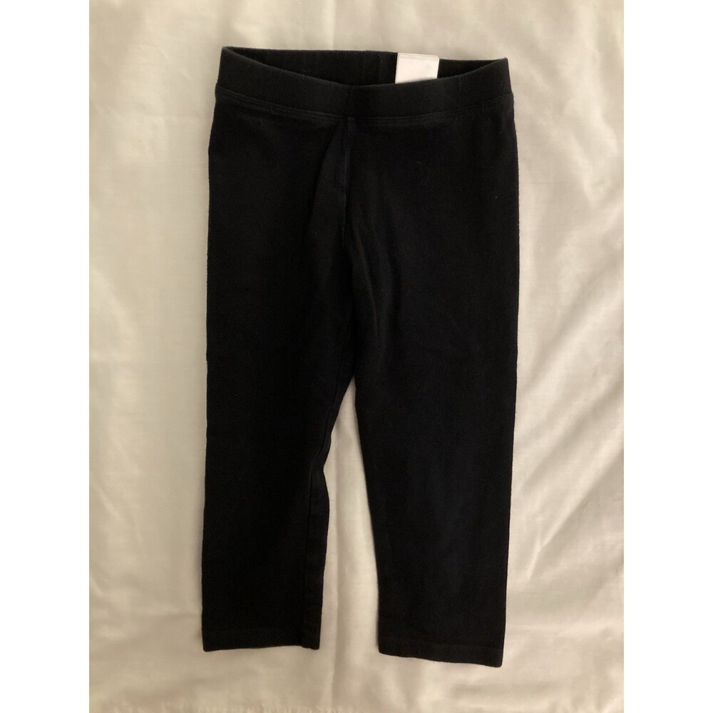 4T Amazon Essentials girl clothes - 1 piece pants | solid black theme | Good